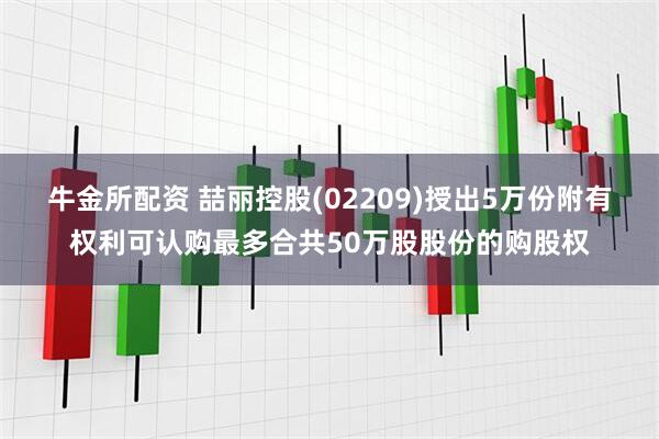 牛金所配资 喆丽控股(02209)授出5万份附有权利可认购最多合共50万股股份的购股权